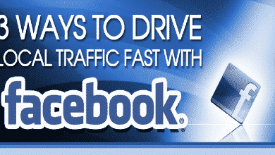 3 formas exitosas de impulsar el tráfico local rápidamente con Facebook - Gráficos de información