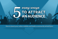5 formas de atraer audiencia.  ¿Cómo aumentar tu visibilidad en línea?  – Gráficos de información
