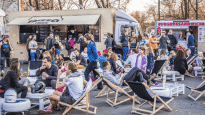 Aumente las ventas en un festival de camiones de comida