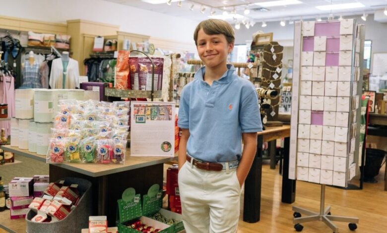 Cómo el joven fundador de Chocolate Fat Fish está ayudando a otros niños emprendedores