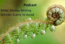 Ganar dinero escribiendo artículos Estafas para evitar