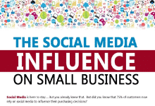 ¿Cuál es la influencia de las redes sociales en las pequeñas empresas?  - Gráficos de información