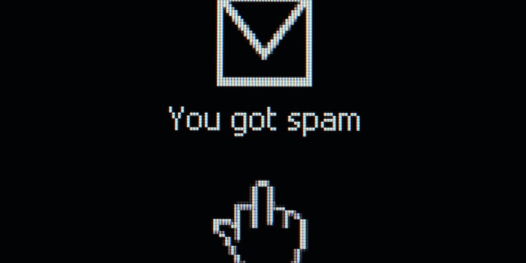 Un hito sombrío: llegué al máximo de la cantidad de direcciones de spam que Gmail puede bloquear
