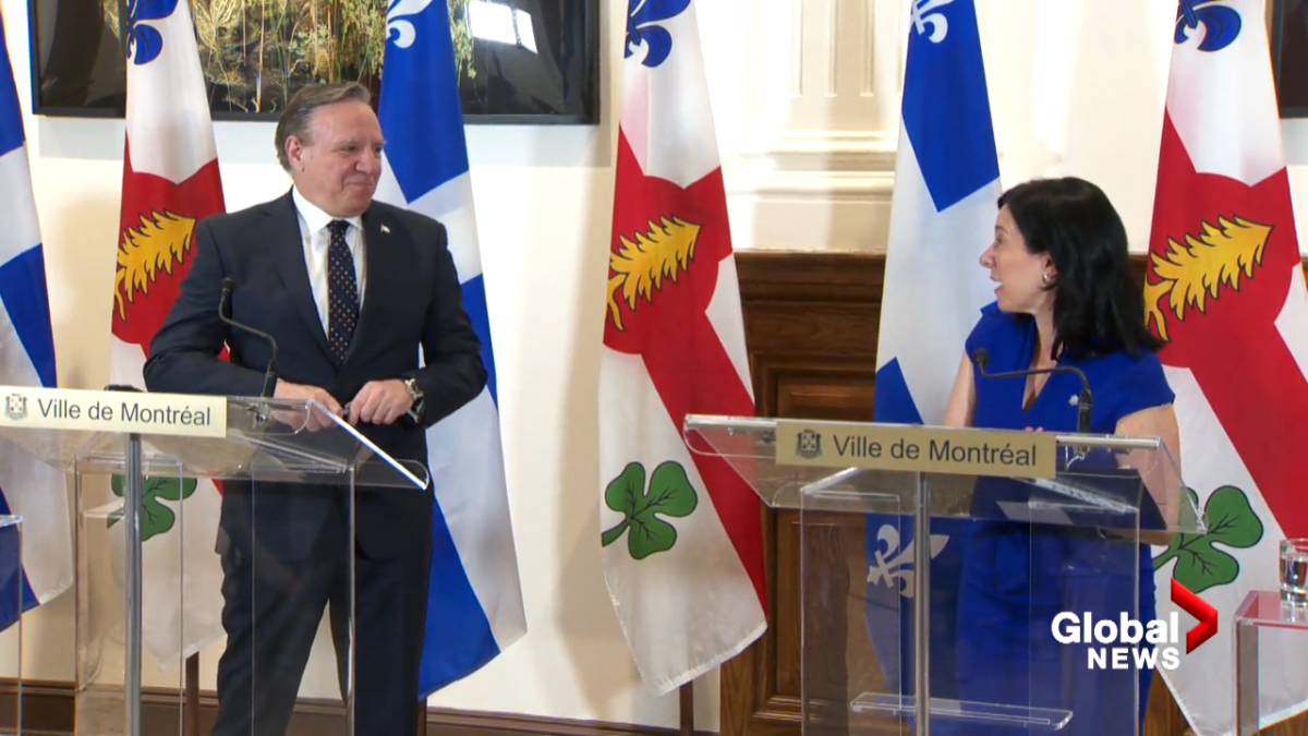 Haga clic para reproducir el video: 'Quebec y Montreal se harán cargo del proyecto de transporte masivo REM de l'Est de CDPQ Infra'