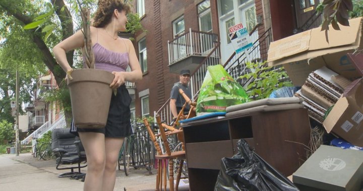 Los habitantes de Montreal enfrentan un día de mudanza desafiante en medio de la crisis de vivienda