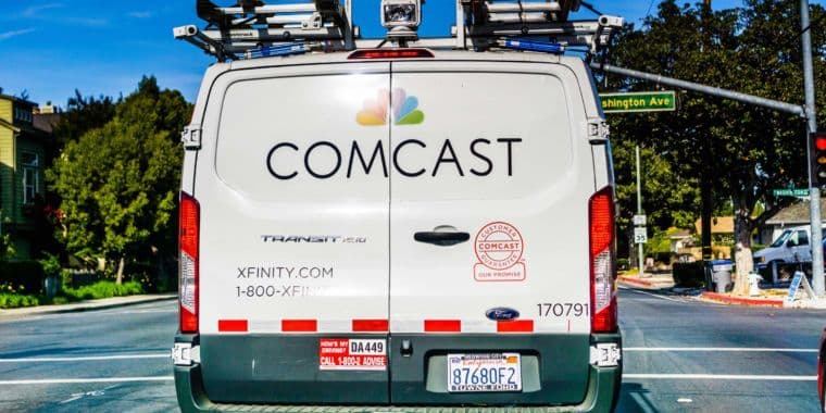 Comcast abandona a regañadientes la aplicación del límite de datos en 12 estados por el resto de 2021