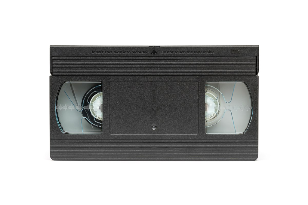 Imagen de cinta VHS.