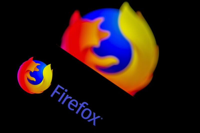 El logotipo de Firefox.