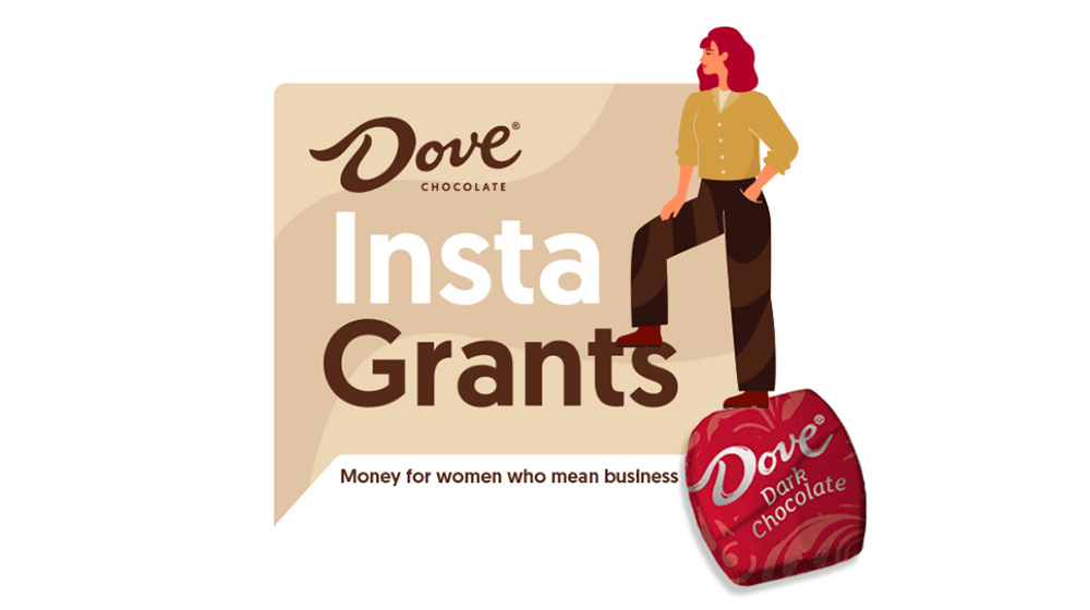 Mujeres emprendedoras pueden ganar $10,000 de Dove Chocolates en Instagram