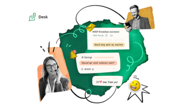 Zoho Desk proporciona un servicio de atención al cliente conversacional contextual