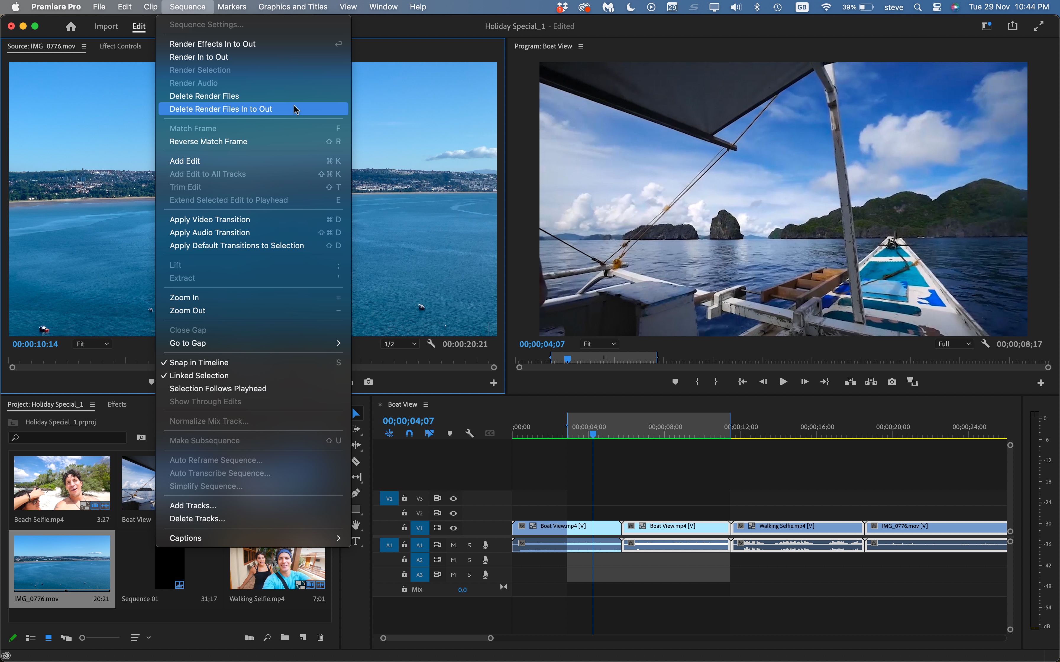 Renderizar vídeo en Adobe Premiere Pro