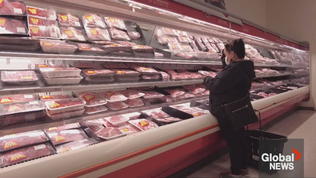 Haga clic para reproducir el video: 'El presupuesto federal incluye el reembolso de comestibles para el hogar'